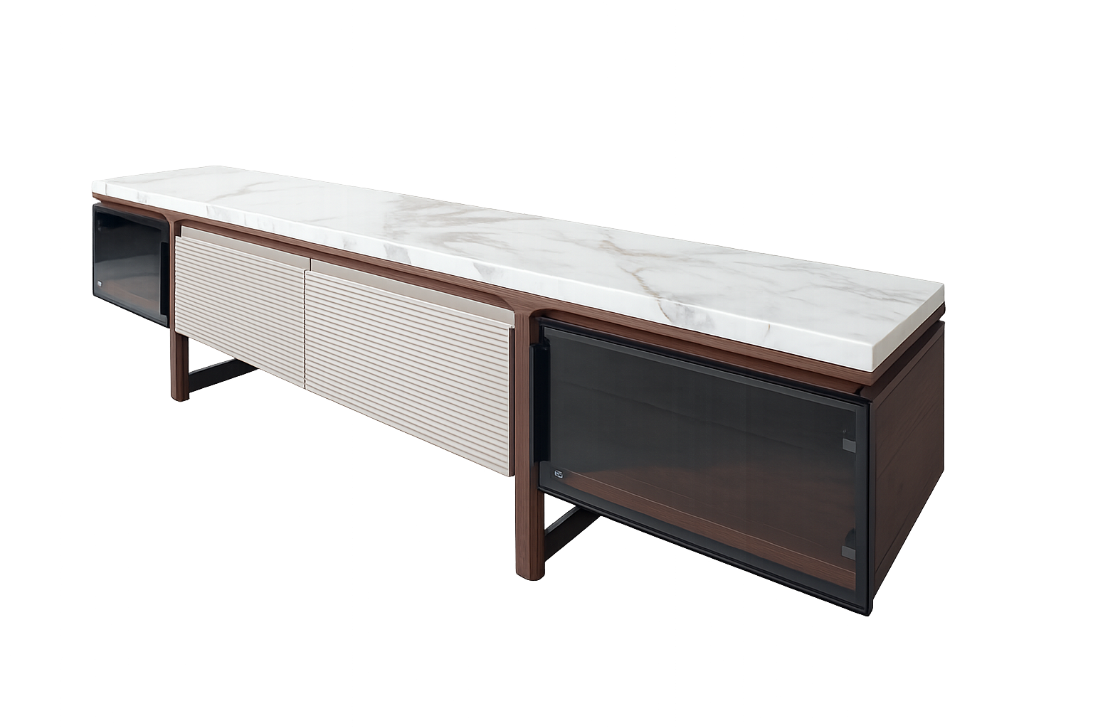 Carrara TV Cabinet — TV cabinet.
